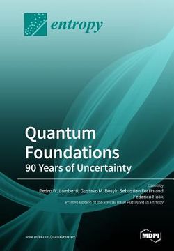 portada Quantum Foundations: 90 Years of Uncertainty (en Inglés)