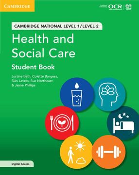 portada Cambridge National in Health and Social Care Student Book with Digital Access (2 Years): Level 1/Level 2 [With eBook]