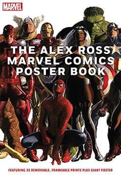 portada Alex Ross Marvel Comics Poster Book (in English)
