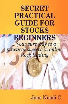 portada secret practical guide for stocks beginners
