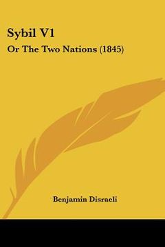 portada sybil v1: or the two nations (1845) (en Inglés)