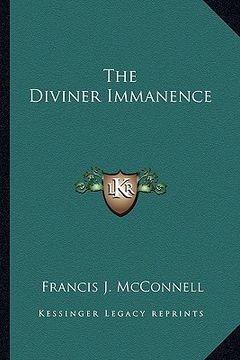 portada the diviner immanence (en Inglés)