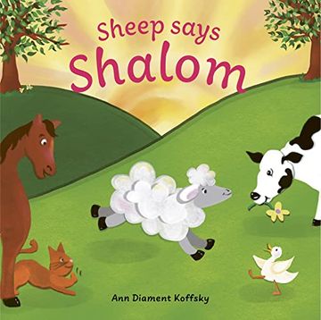 portada Sheep Says Shalom (en Inglés)