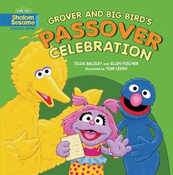 portada grover and big bird's passover celebration (en Inglés)