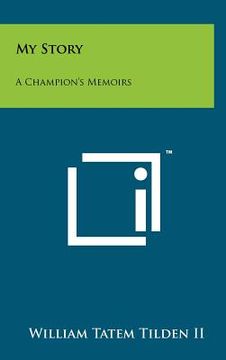 portada my story: a champion's memoirs (en Inglés)