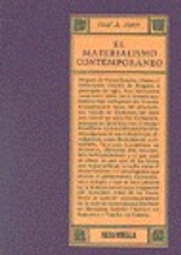 portada Materialismo Contemporaneo,El (in Spanish)
