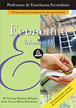 portada Profesores Enseñanza Secundaria: Economia (Vol. Iv)