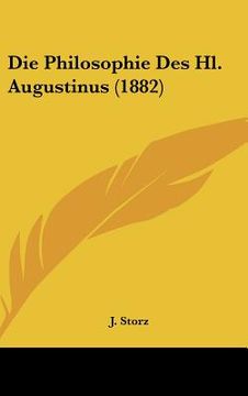 portada die philosophie des hl. augustinus (1882) (en Inglés)