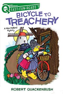 portada Bicycle to Treachery: A Miss Mallard Mystery (Quix) (en Inglés)