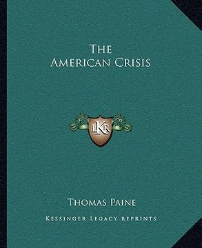 portada the american crisis (in English)