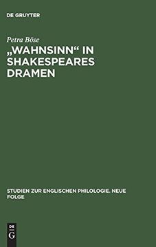 portada Wahnsinn in Shakespeares Dramen (in German)