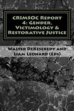 portada CRIMSOC Report 4: Gender, Victimology & Restorative Justice (en Inglés)