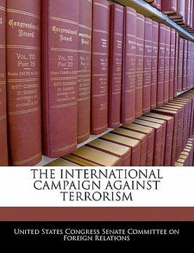 portada the international campaign against terrorism (in English)