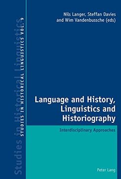 portada Language and History, Linguistics and Historiography: Interdisciplinary Approaches (en Inglés)