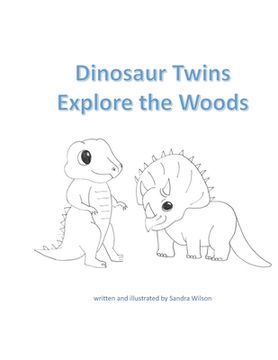 portada Dinosaur Twins Explore the Woods