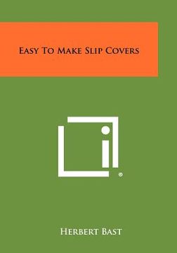 portada easy to make slip covers (en Inglés)