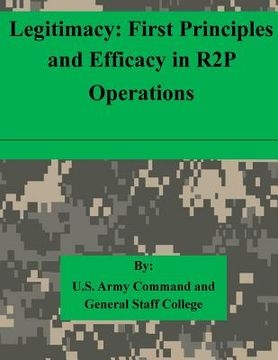 portada Legitimacy: First Principles and Efficacy in R2P Operations (en Inglés)