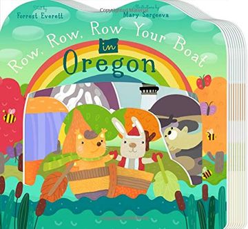 portada Row, Row, row Your Boat in Oregon (Row, Row, row Your Boat Regional Board Books) (in English)