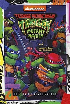 portada Teenage Mutant Ninja Turtles: Mutant Mayhem: The Junior Novelization (en Inglés)