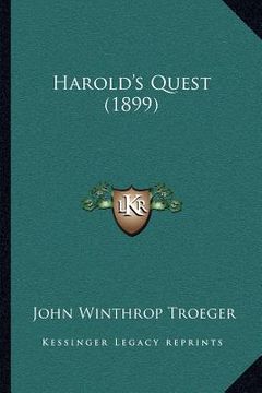 portada harold's quest (1899) (en Inglés)