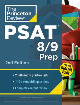 portada Princeton Review PSAT 8/9 Prep, 2nd Edition: 2 Practice Tests + Content Review + Strategies for the Digital PSAT 8/9 (in English)