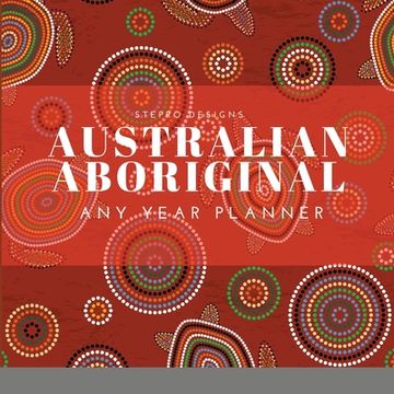 portada Australian Aboriginal - Any Year Planner (en Inglés)