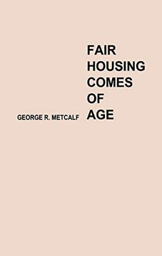 portada Fair Housing Comes of age (in English)