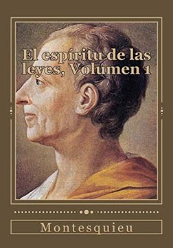 portada El Espíritu de las Leyes, Volumen 1 (in Spanish)
