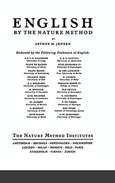 portada English by the Nature Method (in English)
