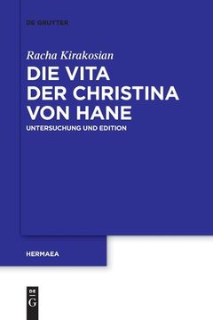 portada Die Vita der Christina von Hane (en Alemán)