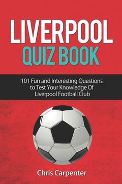 portada Liverpool Quiz Book (en Inglés)