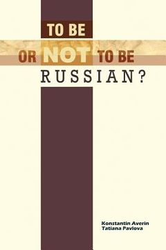 portada to be or not to be russian?