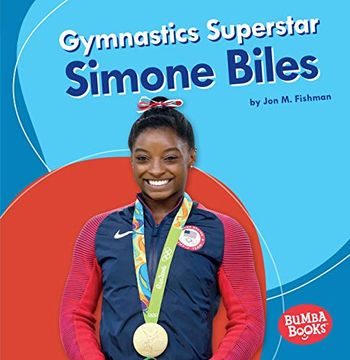 portada Gymnastics Superstar Simone Biles (Bumba Books: Sports Superstars) (in English)
