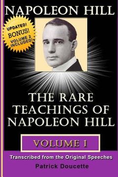 portada Napoleon Hill: The Rare Teachings of Napoleon Hill - Volume 1 (in English)