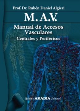 portada M.A.V Manuel de Accesos Vasculares Centrales y Periféricos