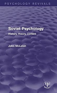 portada Soviet Psychology: History, Theory, Content (Psychology Revivals) (en Inglés)