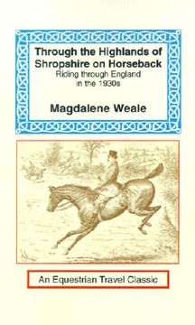 portada through the highlands of shropshire on horseback (en Inglés)