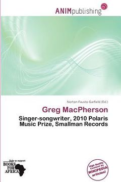 portada greg macpherson (en Inglés)