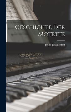 portada Geschichte der Motette (en Alemán)