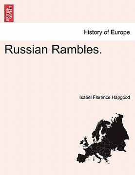 portada russian rambles. (in English)
