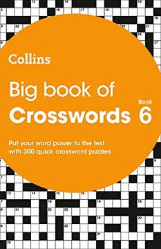 portada Big Book of Crosswords Book 6: 300 Quick Crossword Puzzles (en Inglés)