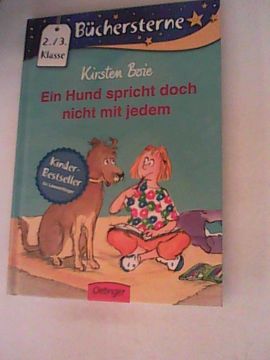 portada Ein Hund Spricht Doch Nicht mit Jedem (Büchersterne) (en Alemán)