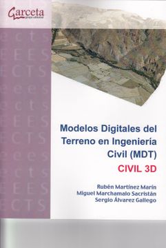 portada Modelos Digitales del Terreno en Ingenieria Civil (Mdt) Civil 3d (in Spanish)