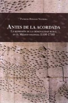 portada Antes De La Acordada (Serie Historia y Geografía) (in Spanish)