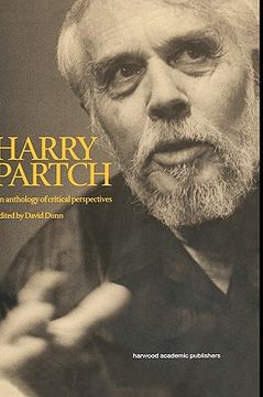 portada harry partch: an anthology of critical perspectives (en Inglés)