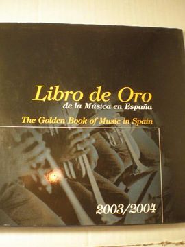 portada Libro de oro de la Música en España 2003/2004. The Golden Book of Music in Spain 2003/2004
