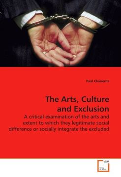 portada the arts, culture and exclusion (en Inglés)
