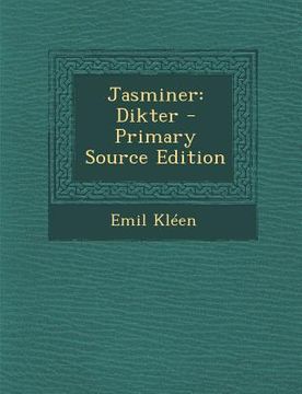 portada Jasminer: Dikter (in Swedish)