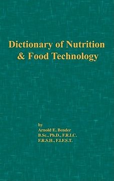 portada dictionary of nutrition and food technology (en Inglés)