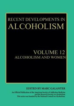 portada Alcoholism and Women (en Inglés)